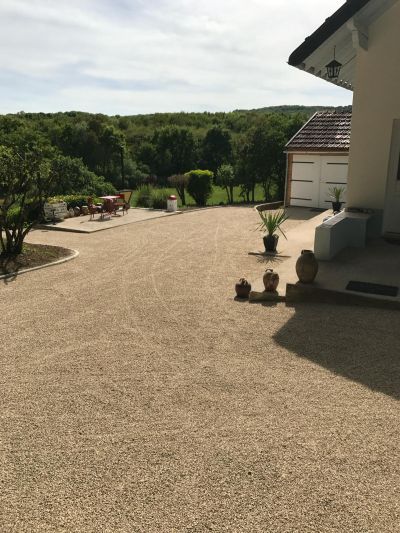 Gravillonnage bicouche - Rousselat Travaux Publics