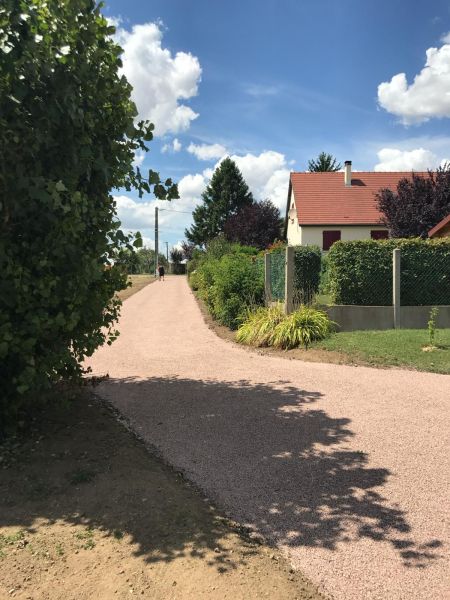 Aménagement de cour gravillonnage bicouche